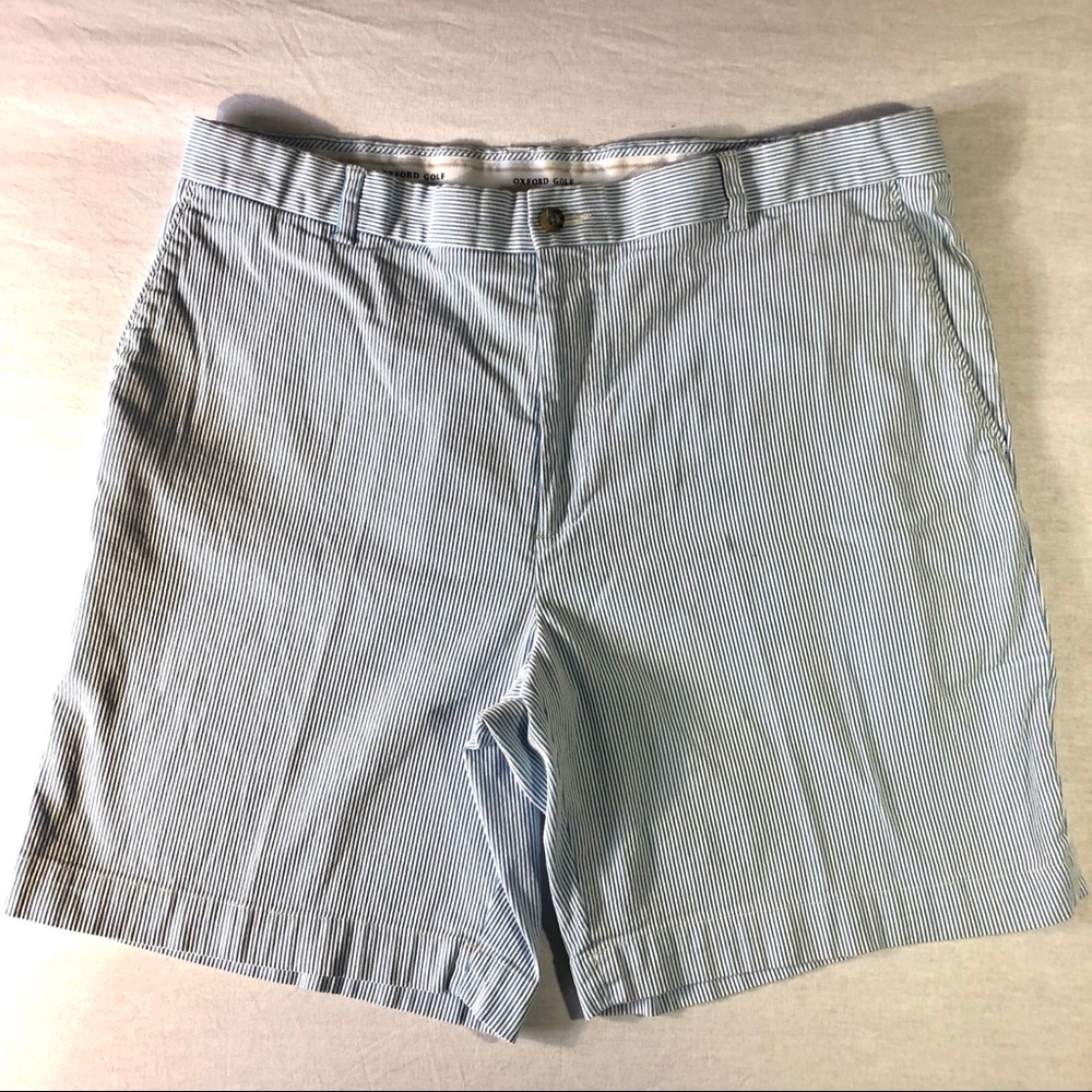 🌴Men’s Oxford Golf stretch Seersucker Shorts 38